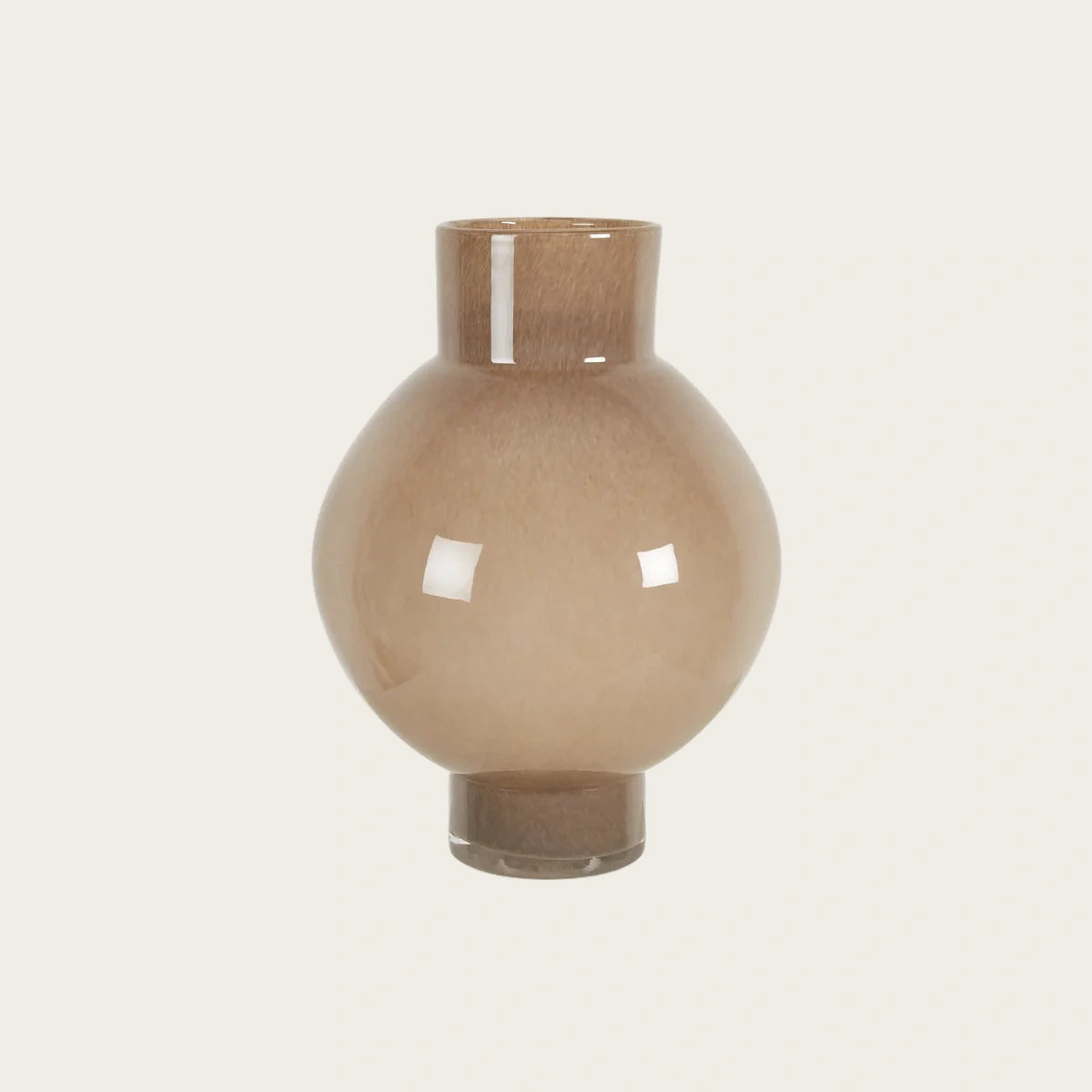 Glossy Glass Vase