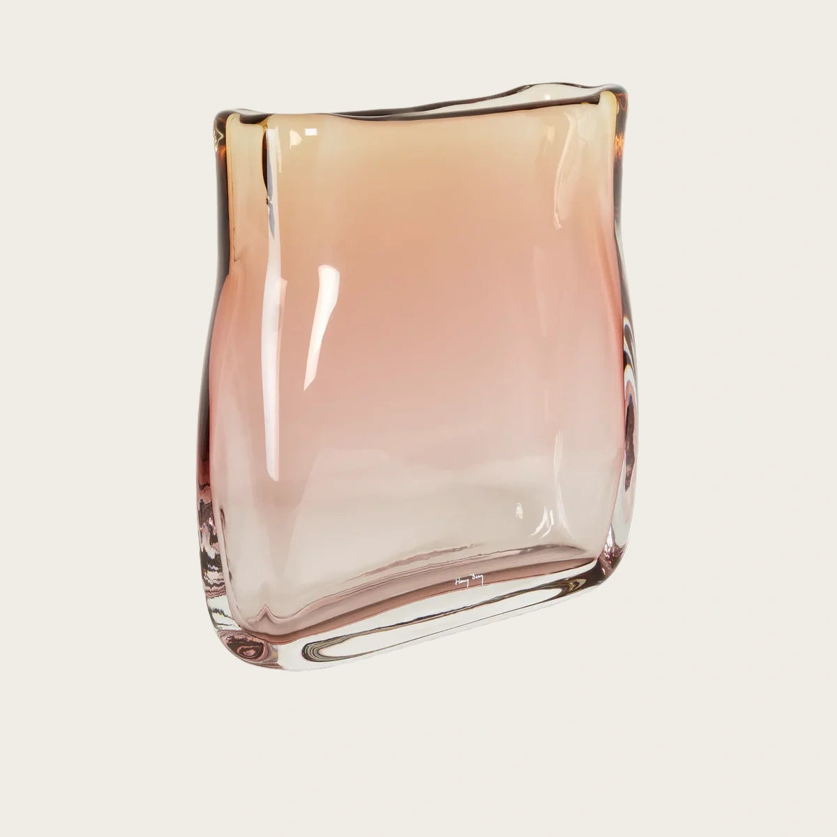 Rectangular Glass Vase